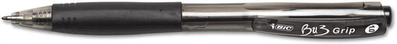 Alt view image 2 of 16 - BIC BU3 Retractable Ballpoint Pen Medium 1.0 mm Black 36/Pack BU3361BK