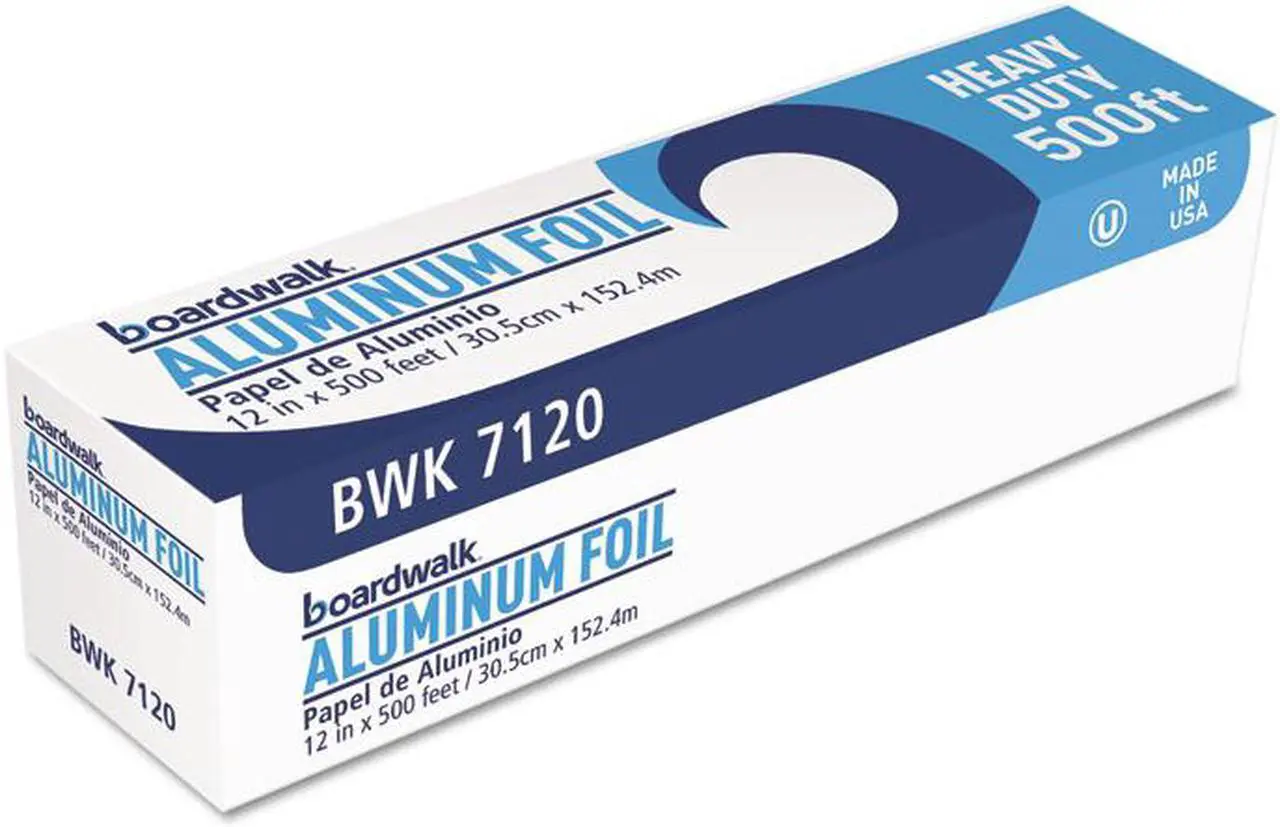 Alt view image 7 of 15 - Heavy-Duty Aluminum Foil Roll, 18" x 500 ft 7134