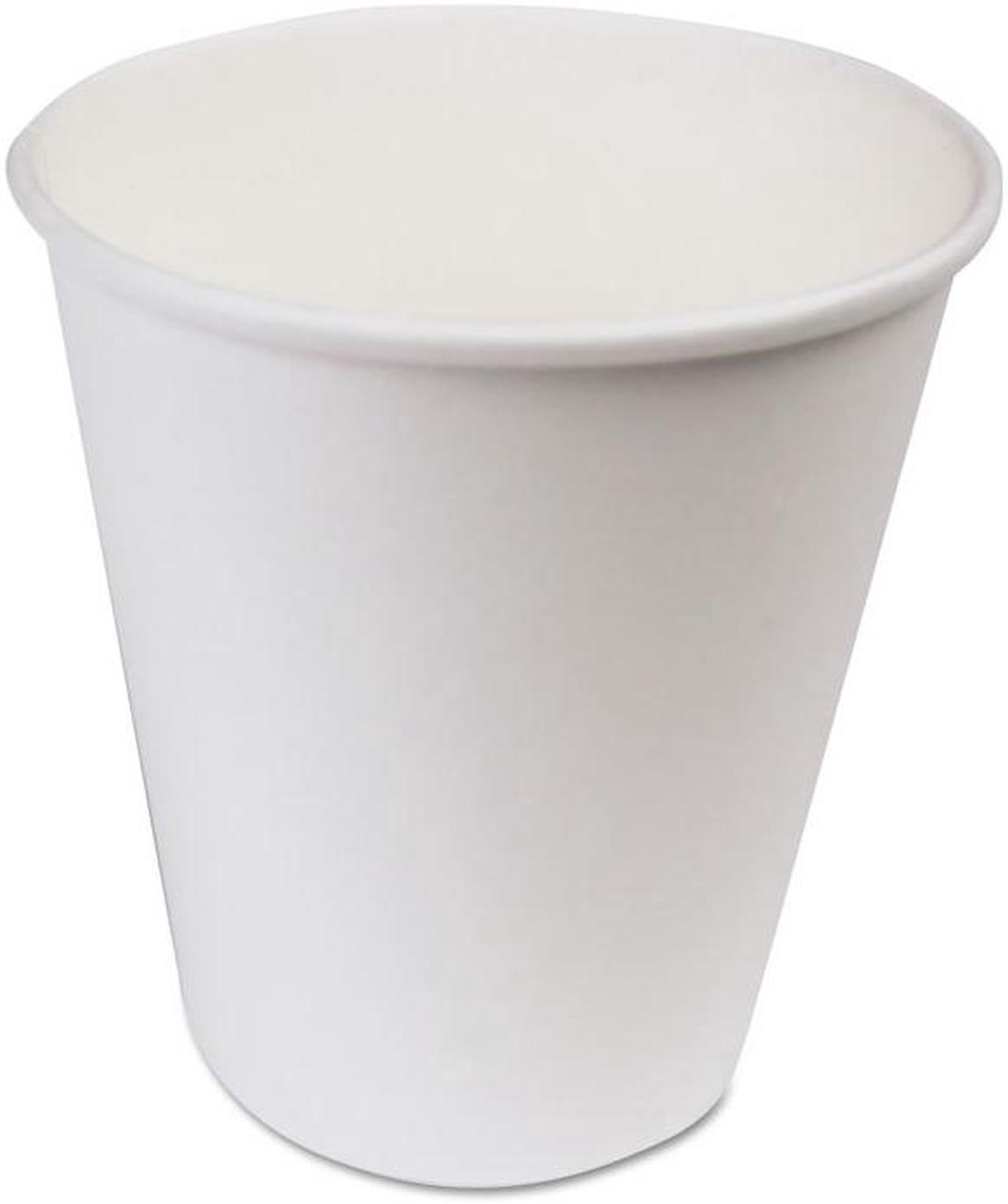 Alt view image 2 of 7 - Boardwalk WHT8HCUP Paper Hot Cups, 8 oz, White, 1000/Carton