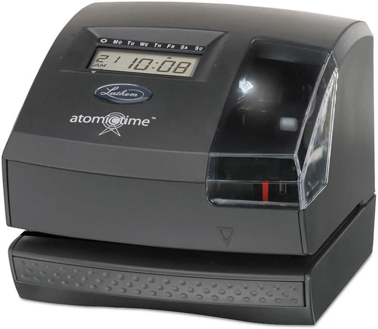 Alt view image 8 of 15 - 1600E Wireless Atomic Time Recorder with Tru-Align Feature Dark Gray