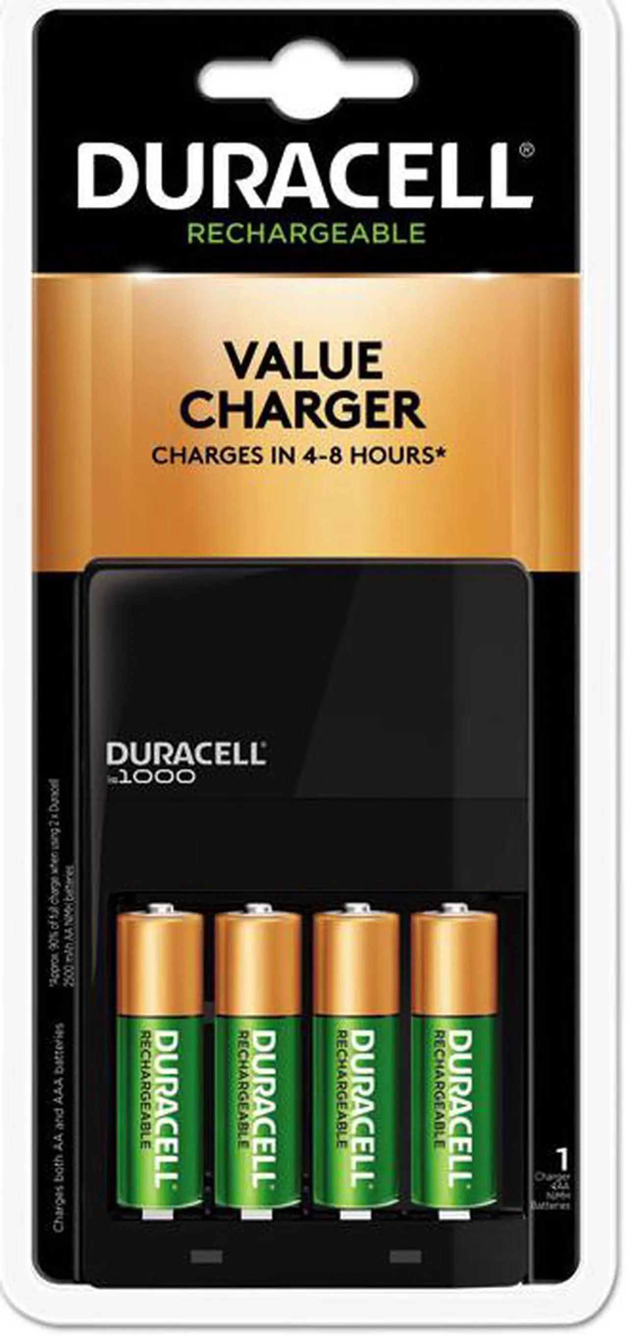 Alt view image 4 of 20 - Duracell Charger,Batery,W/4aa CEF14