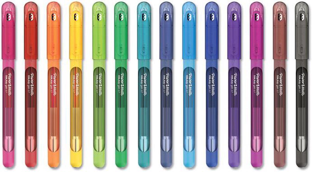 Alt view image 9 of 20 - Paper Mate InkJoy Gel Stick Pen 0.7 mm Medium Assorted Ink 14/Pack 2023009