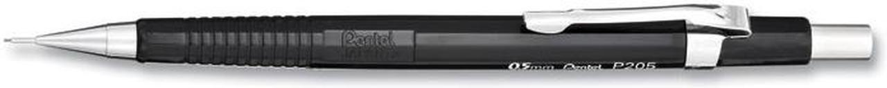 Alt view image 2 of 6 - Pentel P207MBP3M Sharp Mechanical Drafting Pencil, 0.7 Mm, Assorted Barrels, 3/Pack