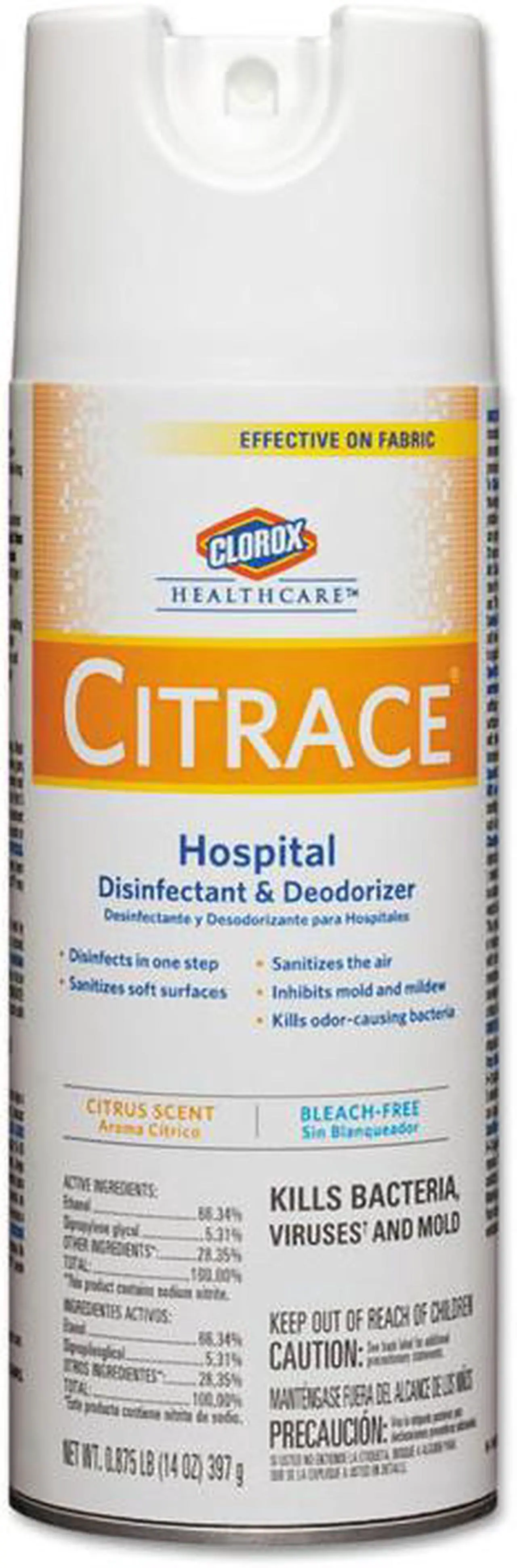 Alt view image 5 of 5 - C-Citrace Pressurized Disinf Spry 14Oz 12