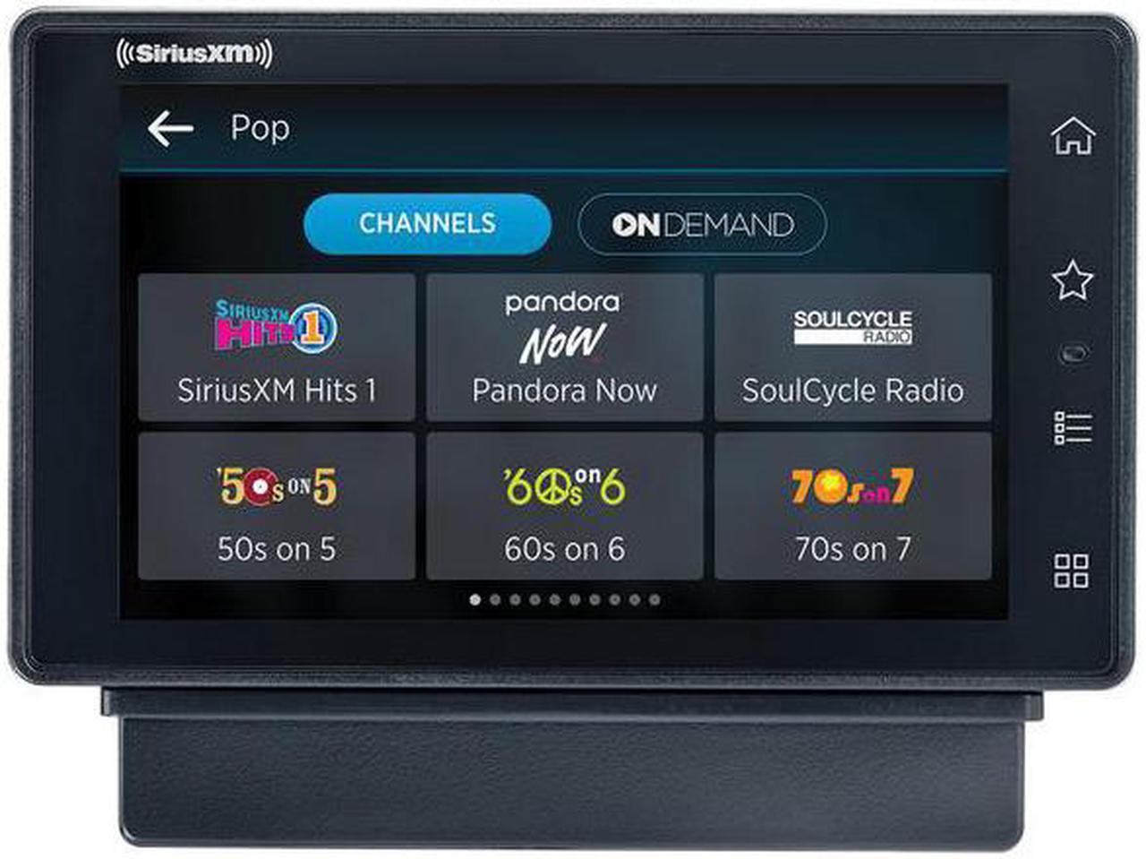 Alt view image 2 of 2 - SiriusXM SXWB1V1 Tour Radio With 360L Dock and Play Satellite Streaming Radio