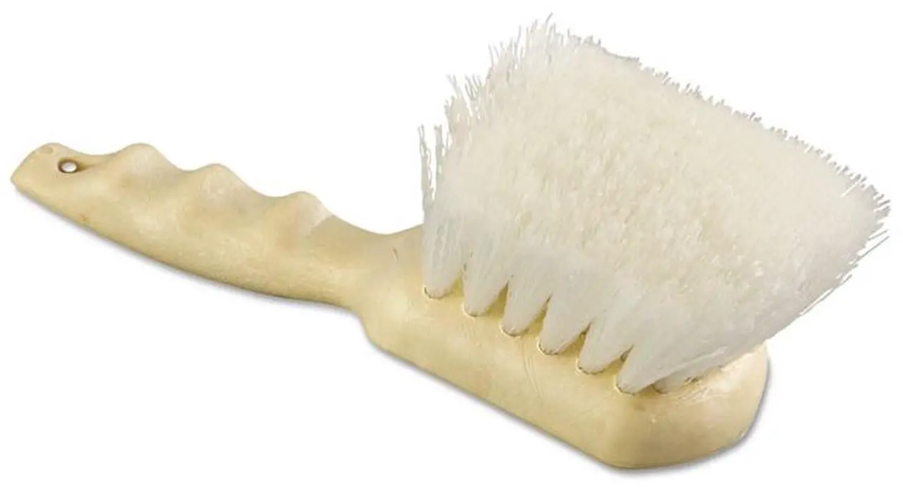 Alt view image 8 of 14 - Boardwalk Utility Brush Tampico Fill 8 1/2" Long Tan Handle 4208