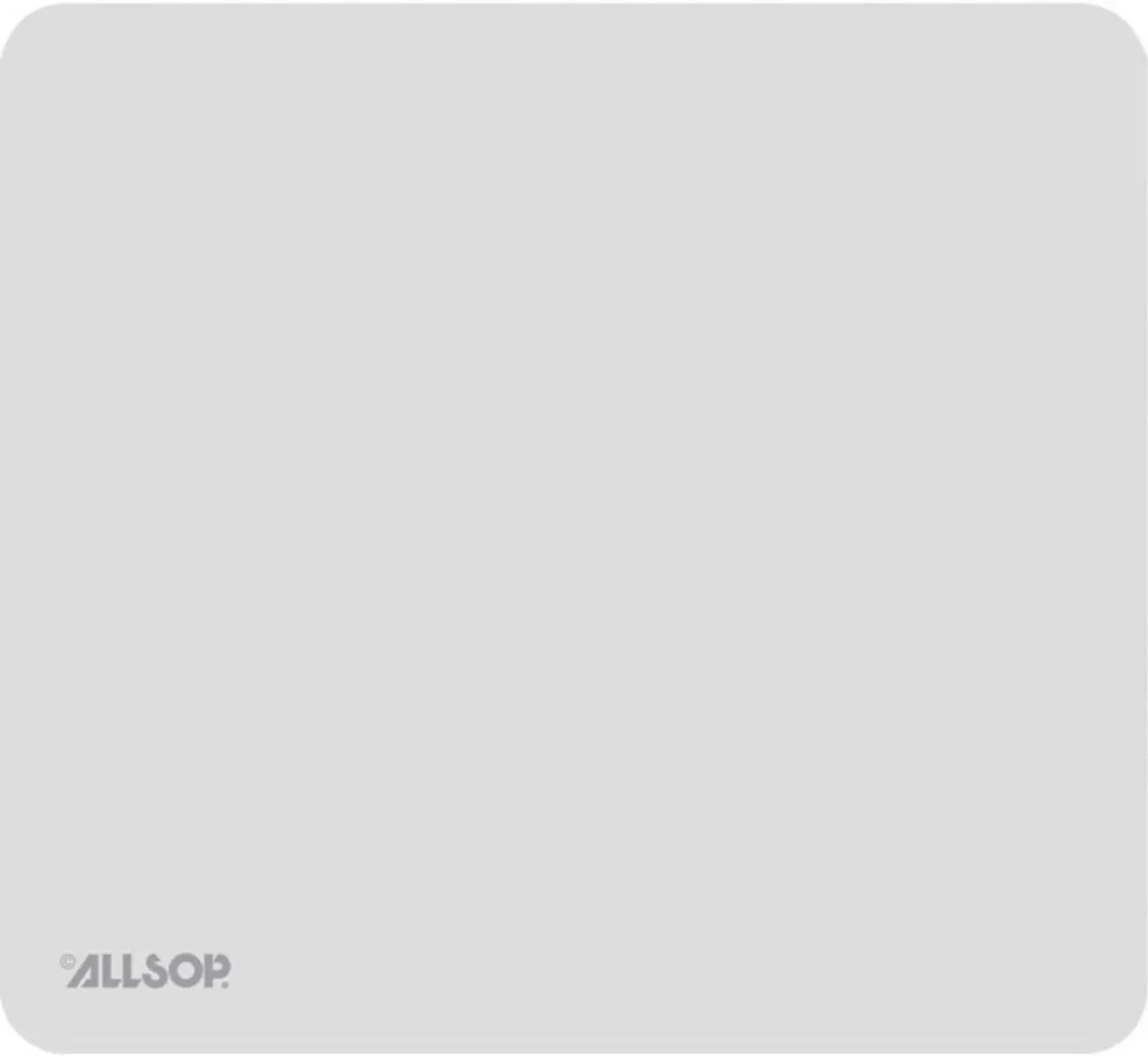 Alt view image 5 of 11 - Allsop Accutrack Slimline Mouse Pad Silver 8 3/4" x 8" 30202
