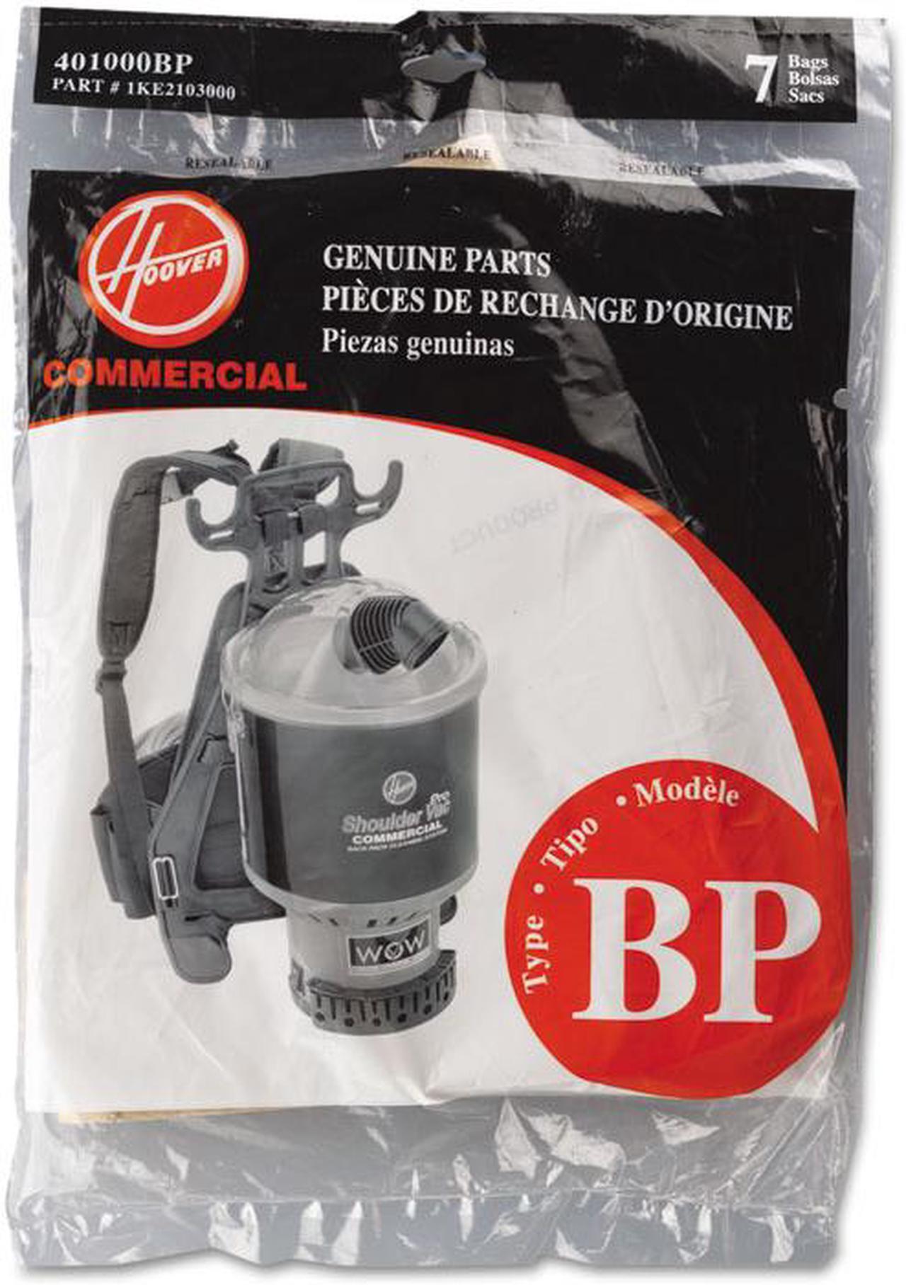 Alt view image 2 of 4 - Hoover 401000BP Disposable Paper Liner for Commercial Backpack Vacuum Cleaner- 7/Pack