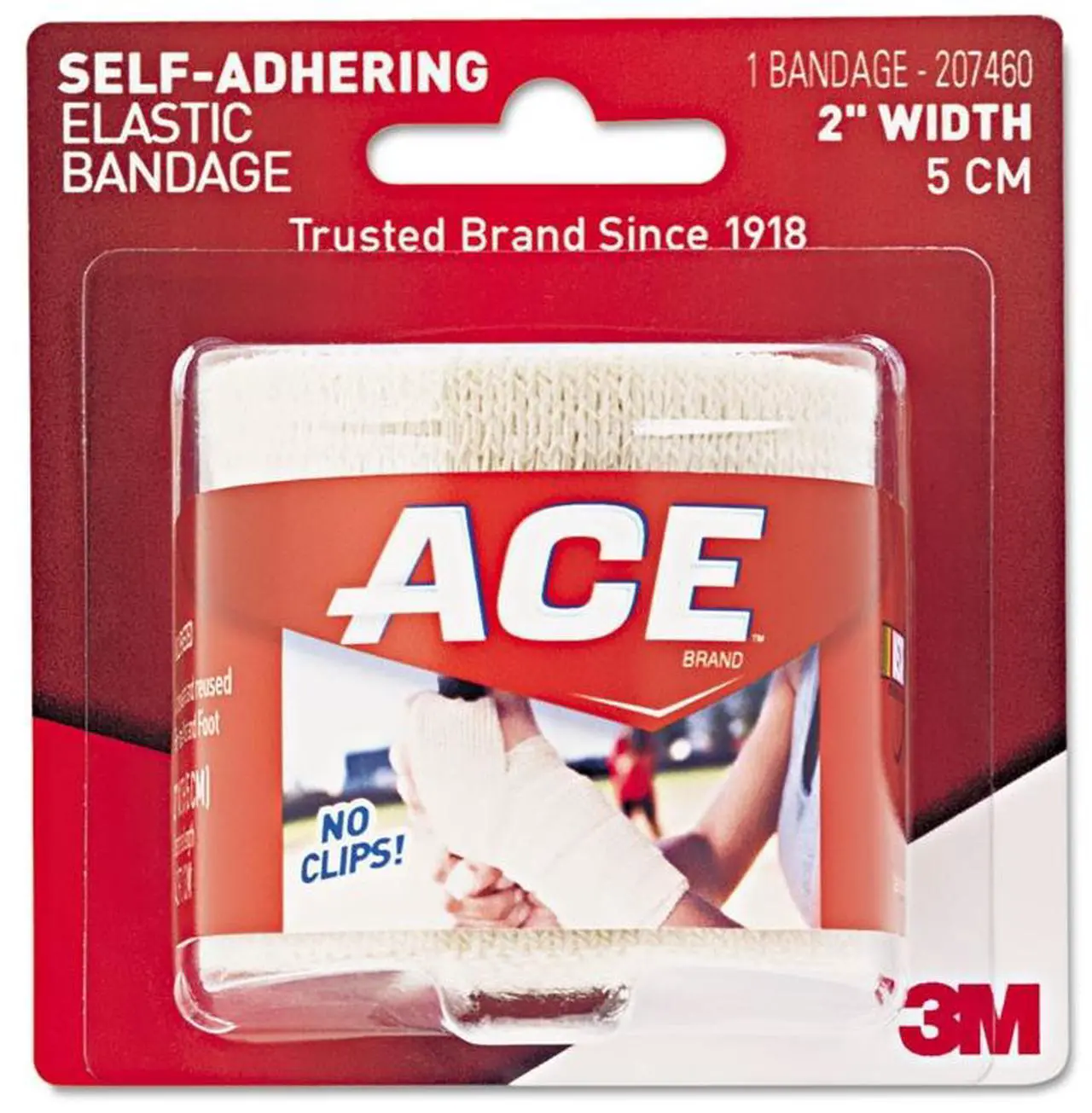 Alt view image 10 of 12 - 3M 207460 Self-Adhesive Bandage, 2 in.