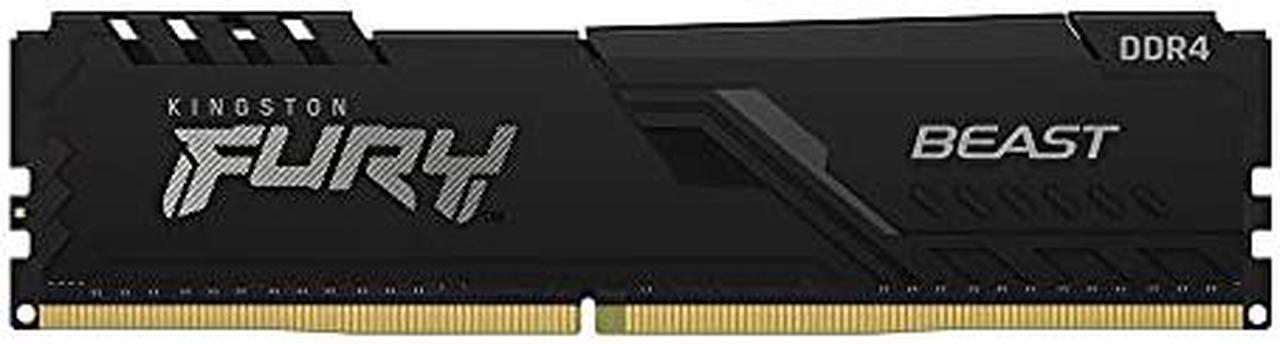 Alt view image 2 of 2 - Kingston Fury Beast 16GB DDR4 3200 MHz 288pin DIMM Memory Module KF432C16BB1/16