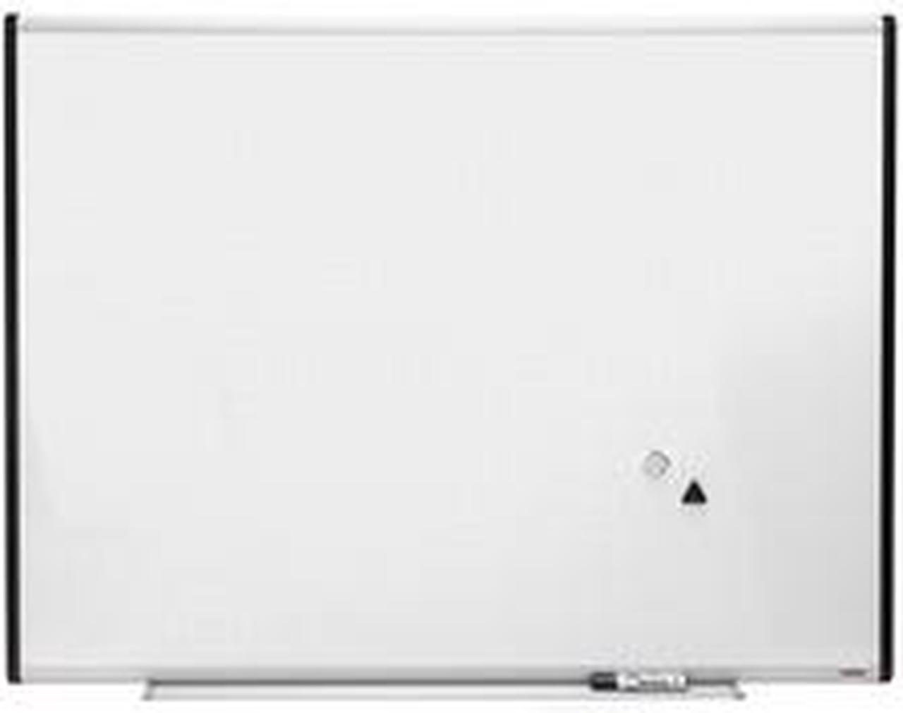 Alt view image 12 of 13 - Lorell Magnetic Dry-erase Board w/ Grid Lines 4'x3' Silver/Ebony 69652