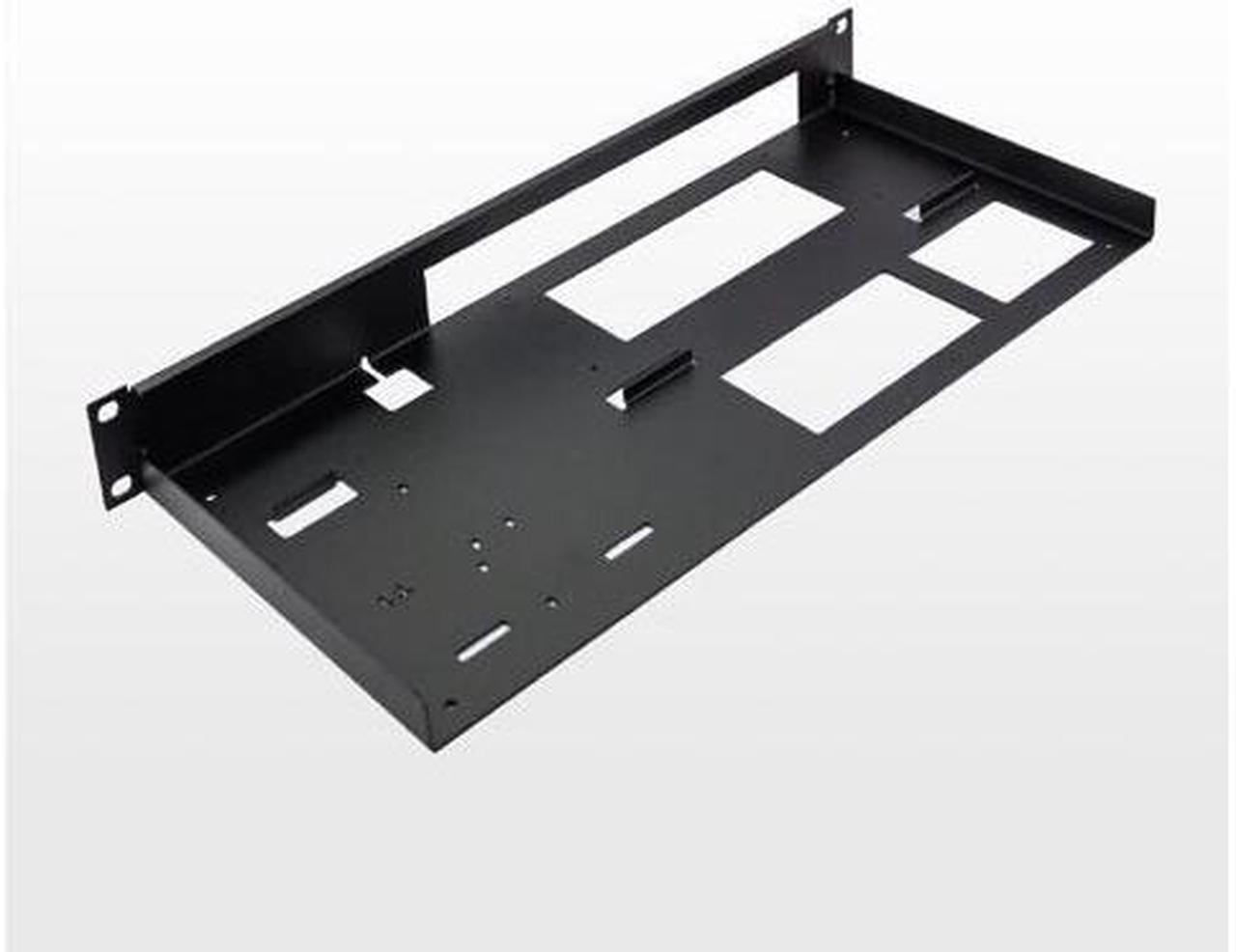 Alt view image 2 of 3 - Traxx Solutions TRX-1U-M2A Rack Mount Kit MERAKI MX68 Series Compatible