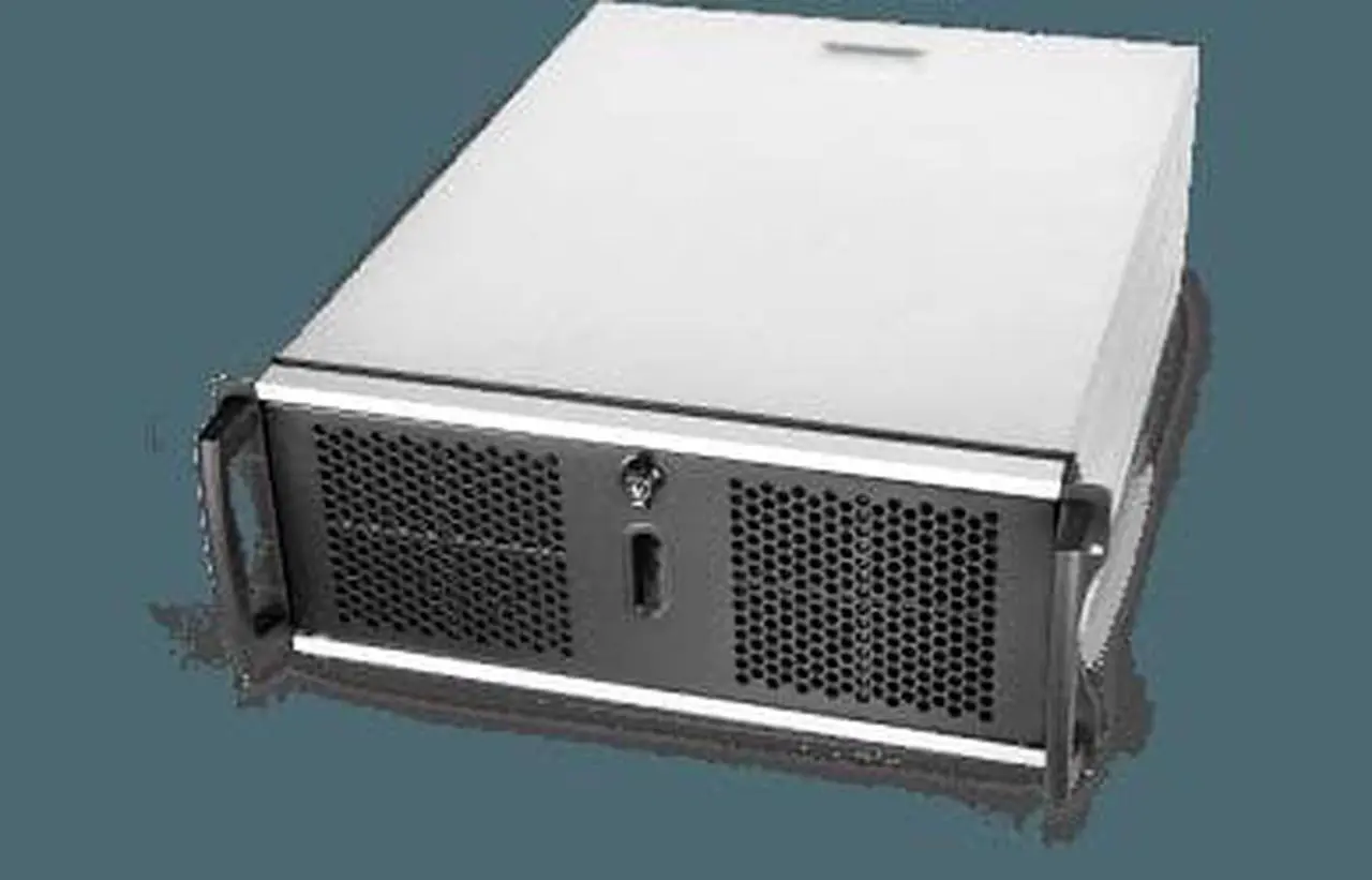 Alt view image 2 of 3 - Chenbro CS RM41300FS81U3 2xPWM Fan 4Bay 35 HDD Cage 1xPSU Bracket 2x80mmFan