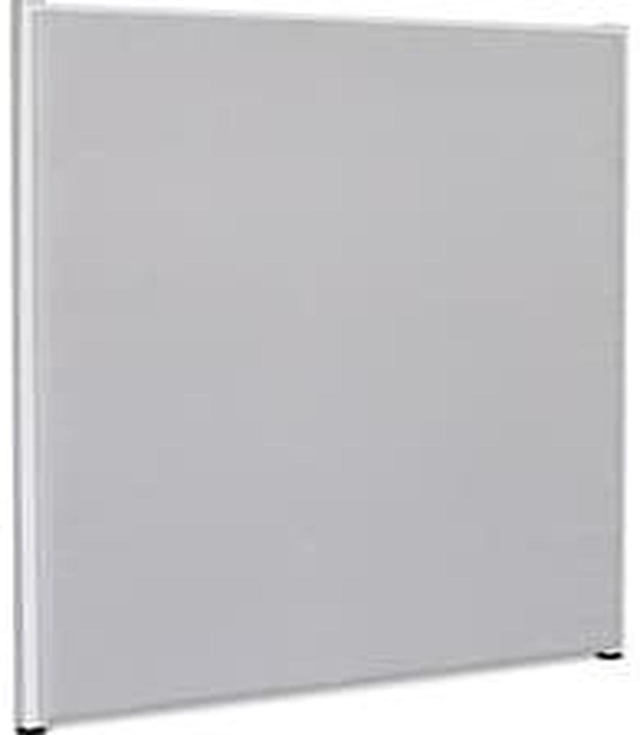 Alt view image 4 of 5 - Lorell Fabric Panel 60"x60" Gray 90255