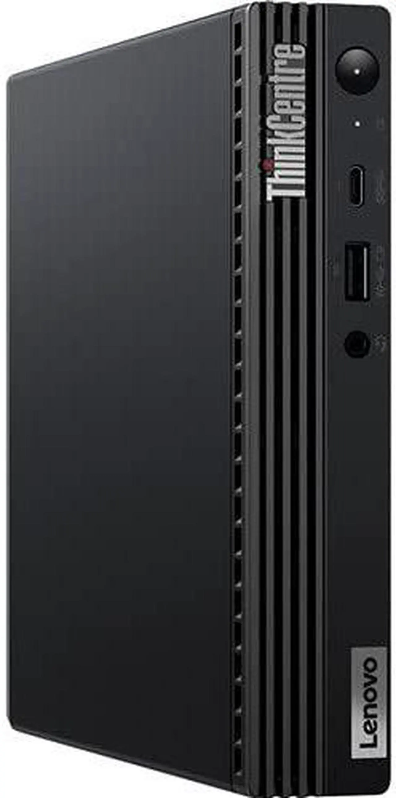 Alt view image 9 of 10 - Lenovo ThinkCentre M70q Gen 2 11MY000TUS Desktop Computer - Intel Core i3 10th Gen I3-10105T Quad-core (4 Core) 3 GHz - 8 GB RAM DDR4 SDRAM - 128 GB M.2 PCI Express NVMe SSD - Tiny - Black - Intel B56