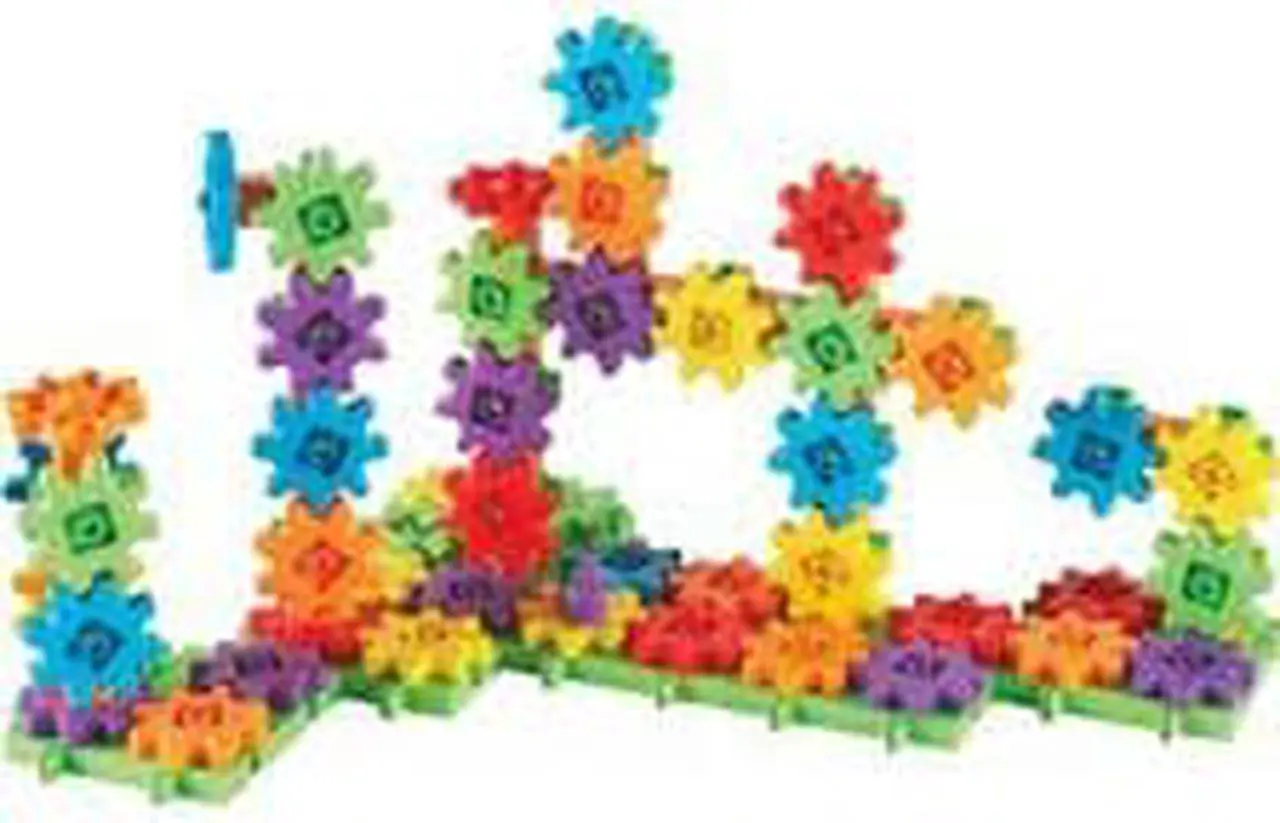 Alt view image 18 of 20 - LEARNING RESOURCES LER9162 GEARS! BEGINNERS BUILDING SET-95 PIECES
