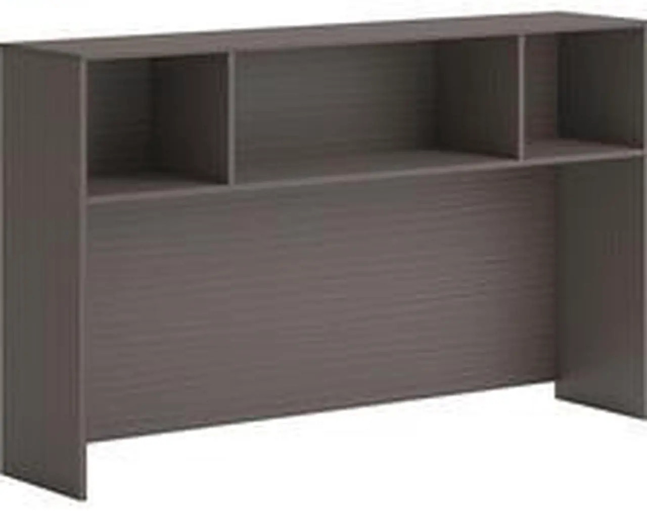 Alt view image 3 of 4 - HON Mod 66" Desk Hutch Slate Teak LDH66LS1