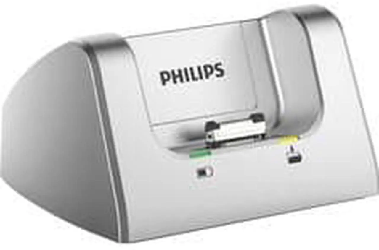 Alt view image 6 of 6 - Philips - ACC8120 - Philips Pocket Memo Docking Station - Docking - Charging Capability, silver