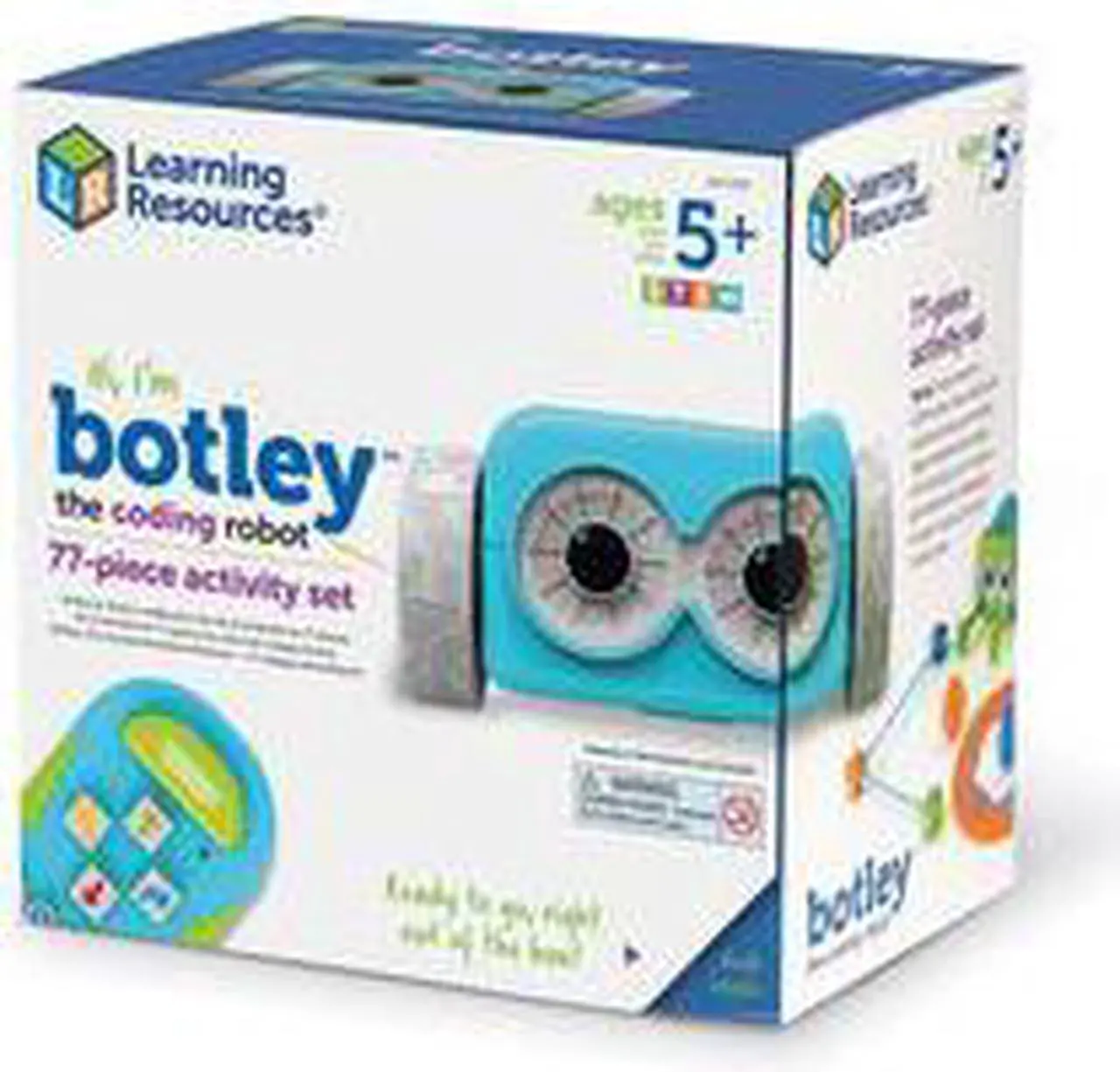 Alt view image 9 of 18 - Learning Resources Activity Set Coding Robot 9"Wx9"Lx6-1/5"H Multi LER2935
