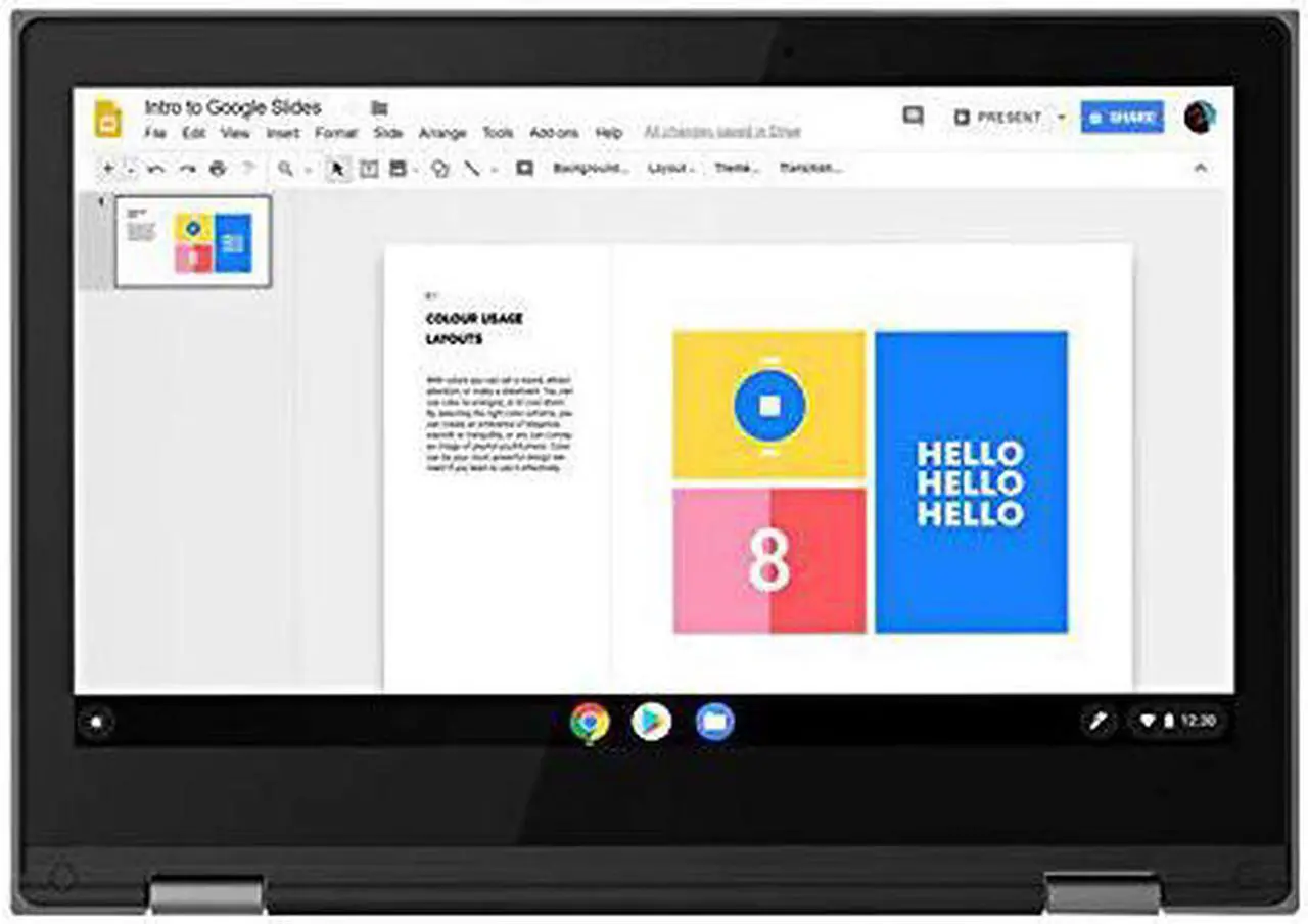 Alt view image 4 of 18 - Lenovo 300e Chromebook 2nd Gen 81MB0004US 11.6" Touchscreen Chromebook - 1366 x 768 - Celeron N4000 - 4 GB RAM - 32 GB Flash Memory - Black