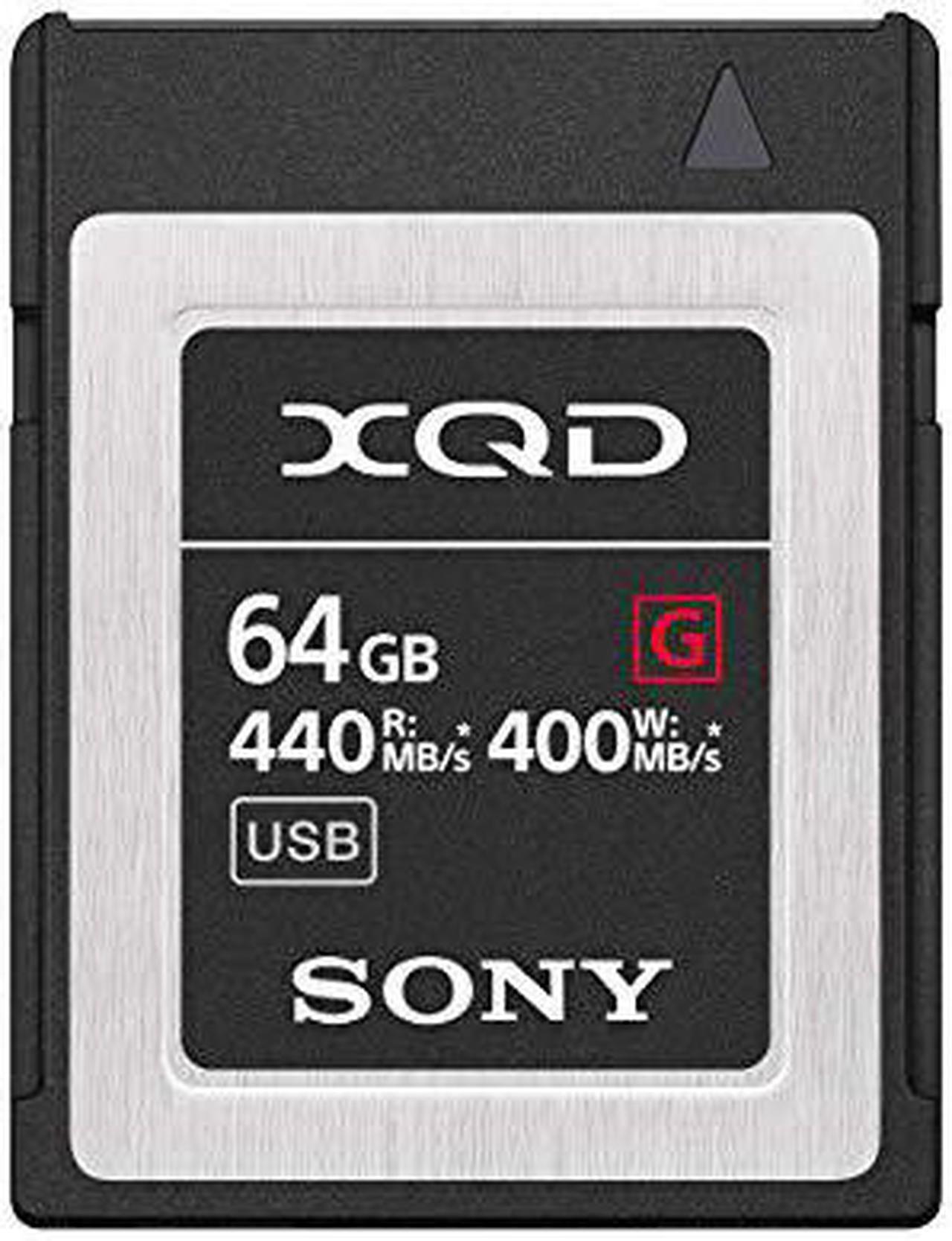 Alt view image 2 of 9 - Sony Professional XQD G Series 64GB Memory Card (QD-G64F/J)
