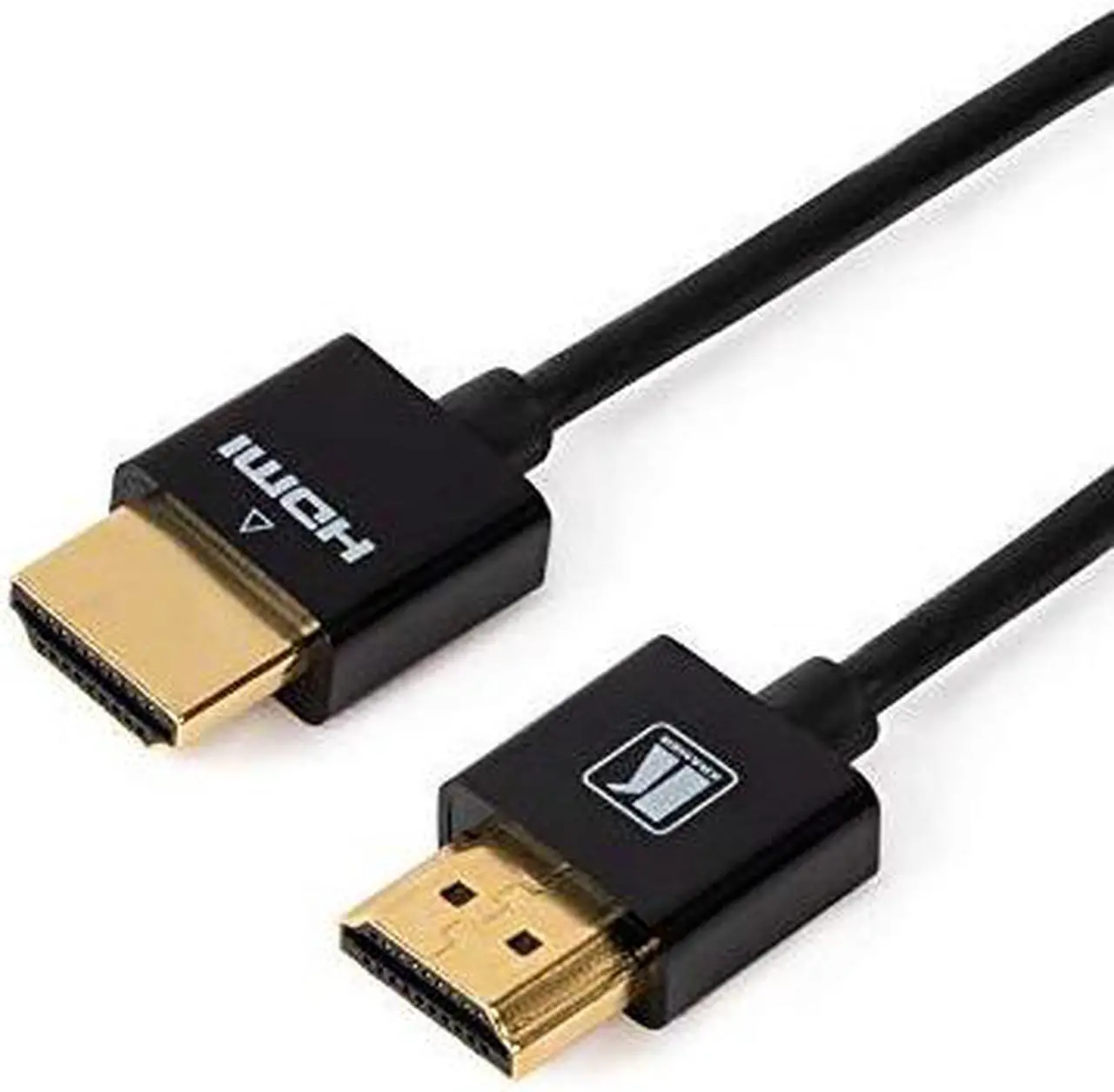 Alt view image 2 of 2 - Kramer Ultra Slim High-Speed HDMI Flexible Cable with Ethernet Black 970132010