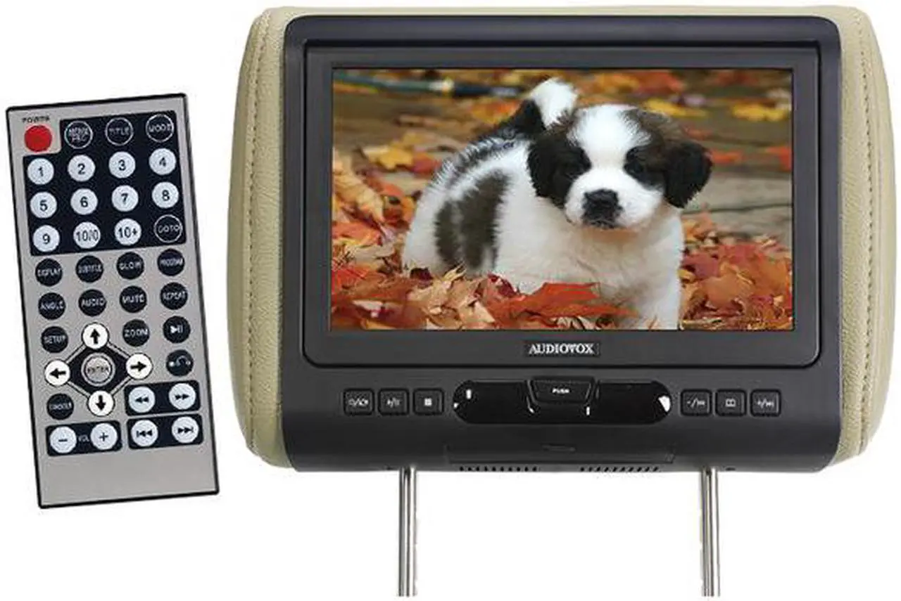Alt view image 16 of 19 - Audiovox Movies2Go AVXMTGHR9HD 9" Headrest Monitor system w/ DVD Player, HDMI/MHL Input