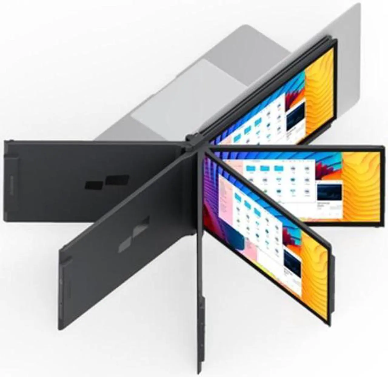 Alt view image 20 of 20 - Mobile Pixels DUEX Plus 13.3" 16:9 FHD Portable Laptop LCD Monitor, Deep Gray