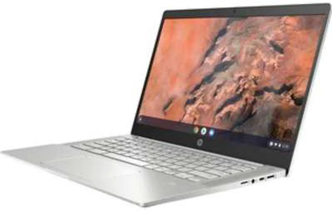 Alt view image 8 of 15 - HP Pro c645 14" Chromebook - HD - 1366 x 768 - AMD Athlon Gold 3150C Dual-core (2 Core) 2.40 GHz - 8 GB RAM - 64 GB Flash Memory - Pike Silver Aluminum - Chrome OS - AMD Radeon Graphics - English