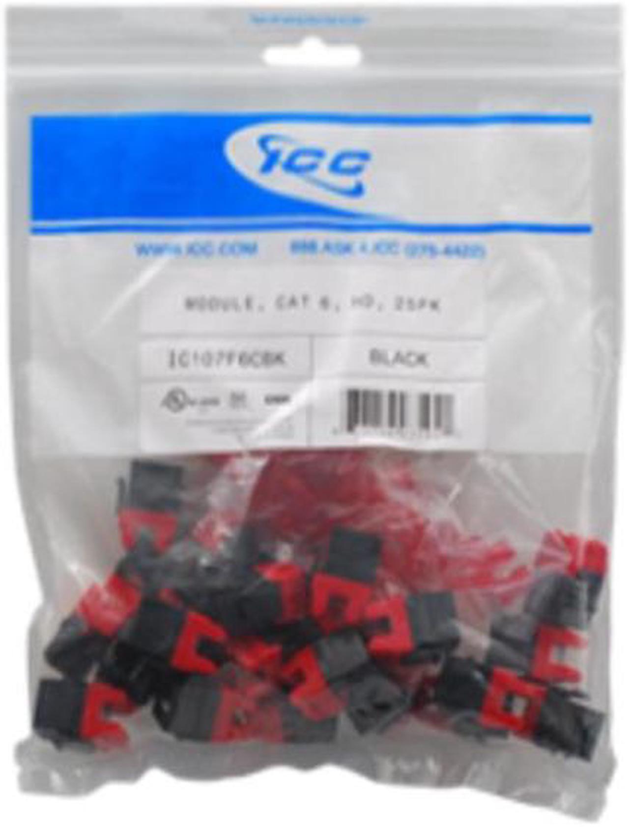 Alt view image 5 of 5 - ICC Cat-6 3/4 in. Nonmetallic Module Jack