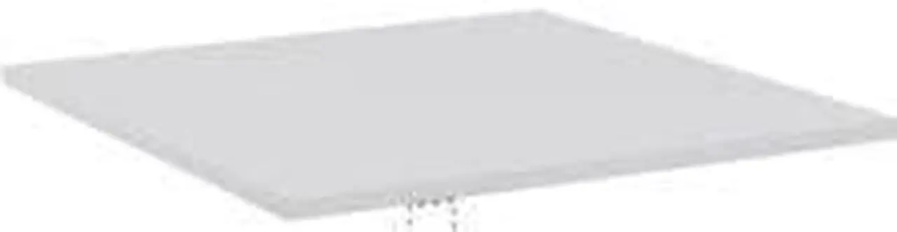 Alt view image 3 of 6 - Lorell Taple Top 42"x42" Light Gray 62587