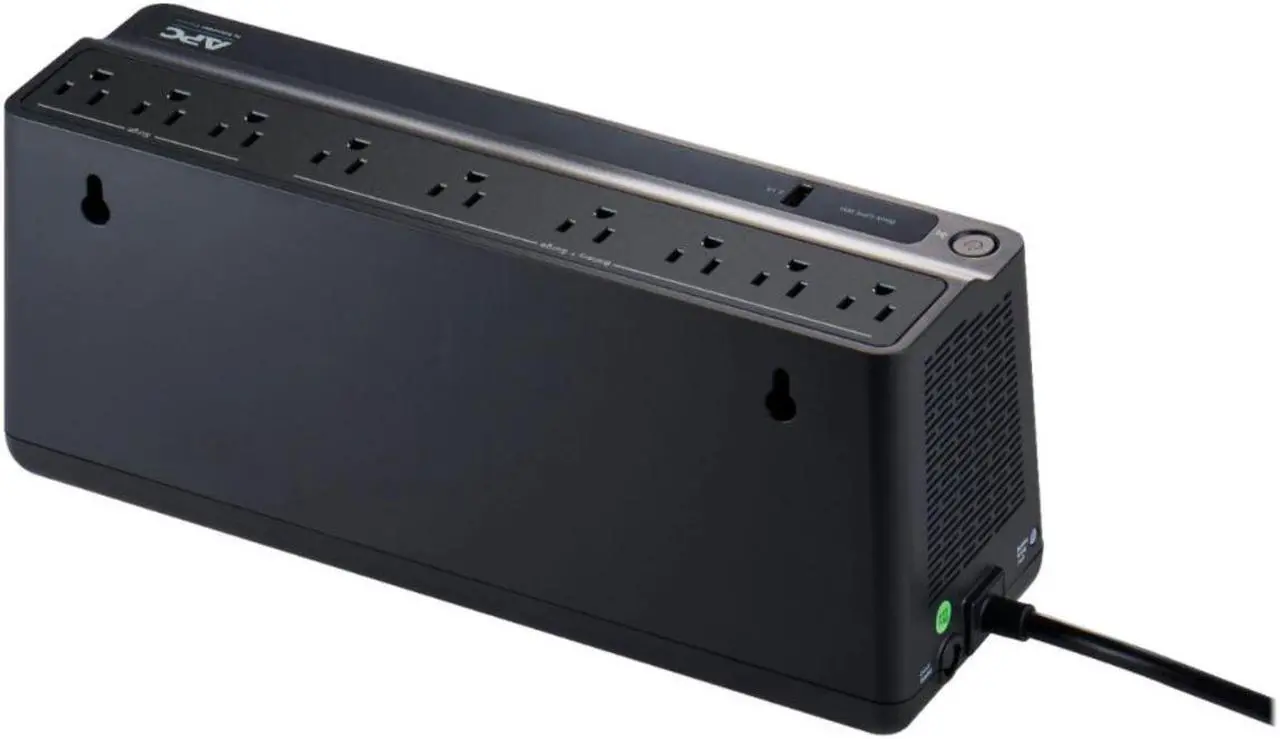 Alt view image 12 of 15 - BN900M Back-UPS 900 VA Battery Backup System 9 Outlets 354 J BVN900M1