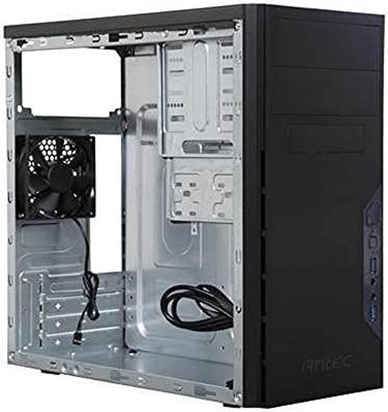 Antec VSK3000E-U3 US Black SGCC Micro ATX Mini Tower Computer Case