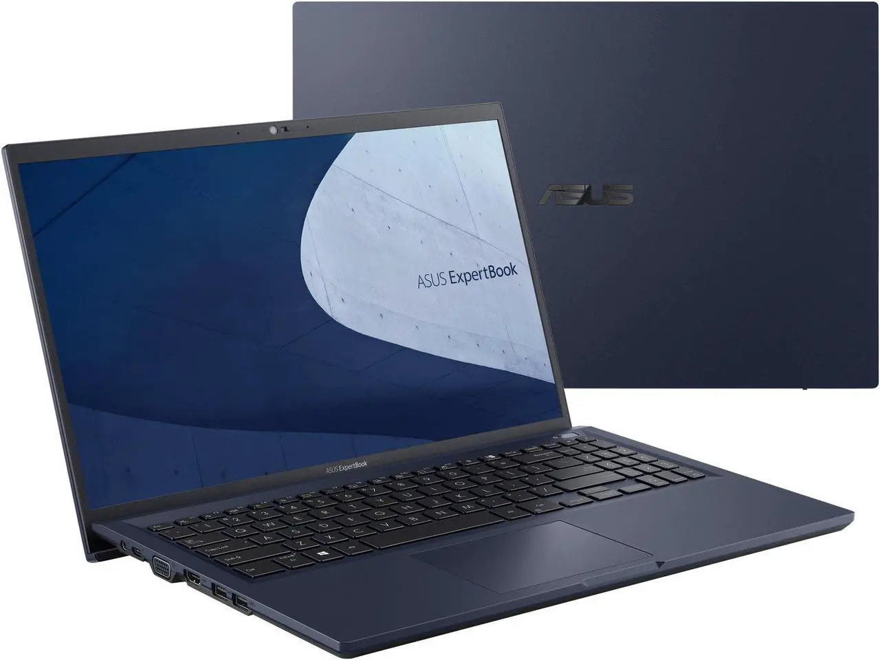 Alt view image 3 of 20 - ASUS Laptop ExpertBook Intel Core i5-1135G7 8GB Memory 256 GB SSD Intel Iris Xe Graphics 15.6" Non-Touch Screen Windows 10 Pro 64-bit B1500CEA-XH51