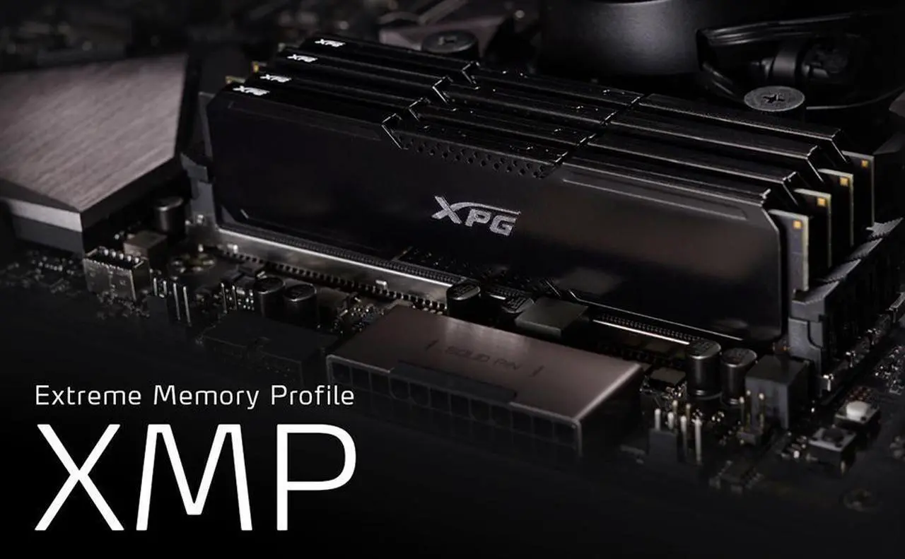 Alt view image 9 of 9 - XPG GAMMIX D20 Desktop Memory: 32GB (2x16GB) DDR4 3200MHz CL16 Black