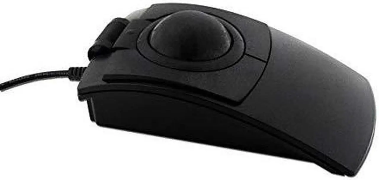 Main image of Ergoguys X-keys L-Trac Black Trackball TKB-6015-LBKBK-R Black USB 2.0 Full Speed Trackball TrackBall X-keys L-Trac Black Trackball