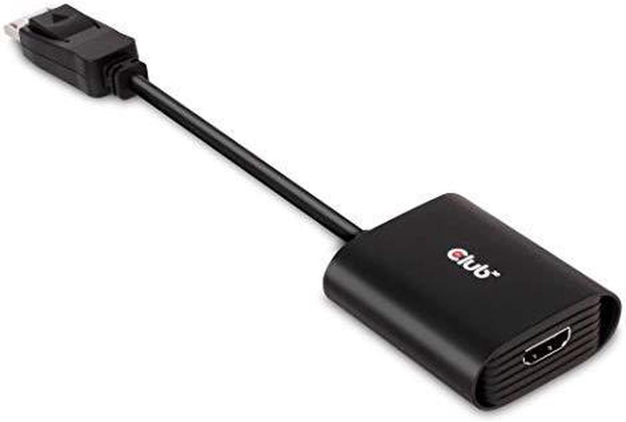 Alt view image 7 of 14 - Club3D CAC-1085 DisplayPort 1.4 to HDMI 4K120Hz HDR Active Adapter M/F