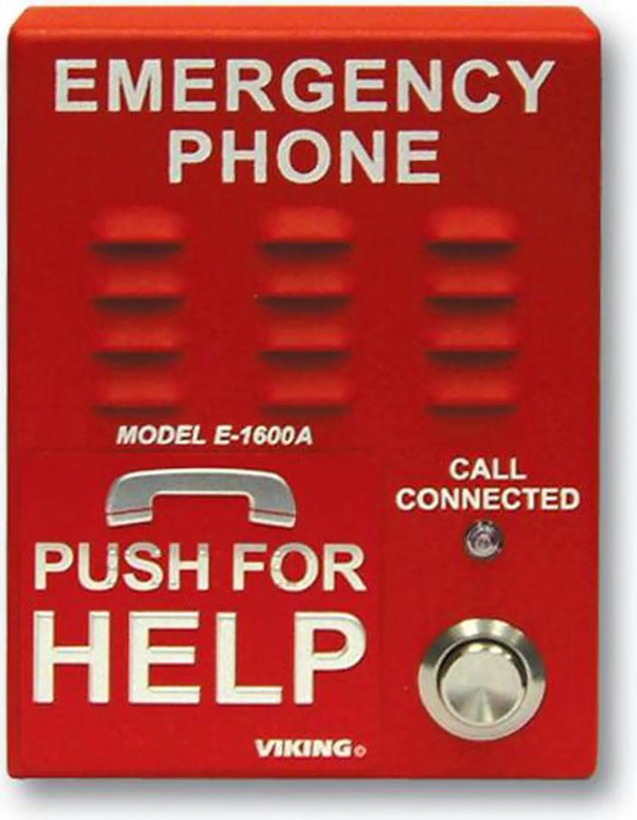 Alt view image 8 of 8 - Viking Electronics - E-1600A - Viking Electronics E-1600A Emergency Phone - Red