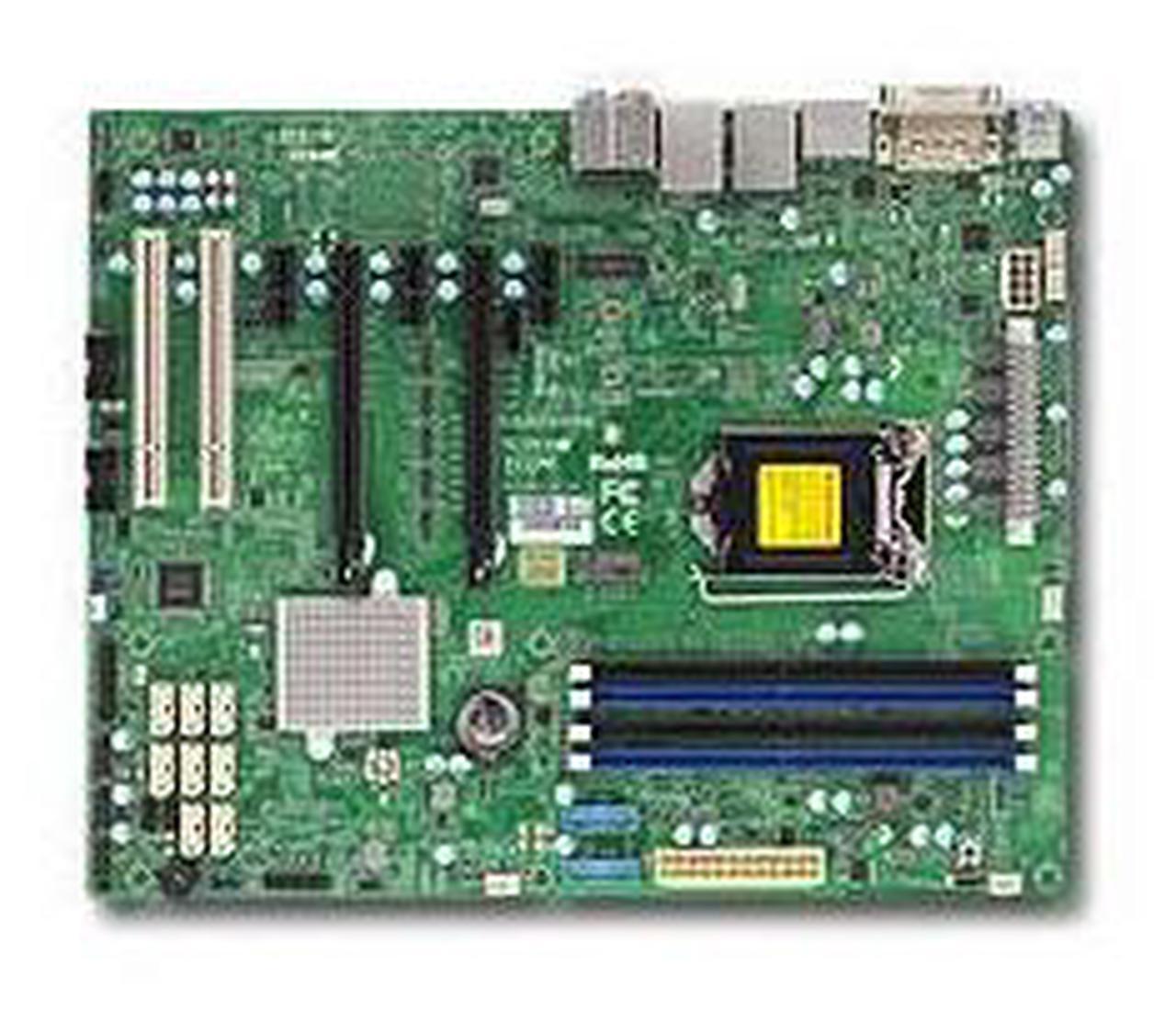 Alt view image 11 of 12 - Supermicro X11SAE Workstation Motherboard - Intel C236 Chipset - Socket H4 LGA-1151 - Bulk Pack - OEM