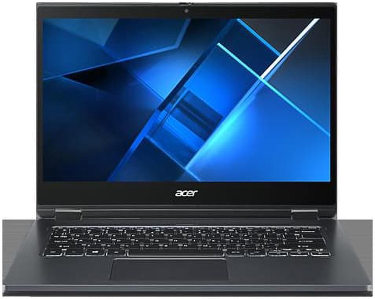 Alt view image 14 of 19 - Acer P414RN-51 TMP414RN-51-76AV 14" Touchscreen 2 in 1 Notebook - Full HD - 1920 x 1080 - Intel Core i7 i7-1165G7 Quad-core (4 Core) 2.80 GHz - 16 GB RAM - 512 GB SSD - Slate Blue - Windows 10 Pr