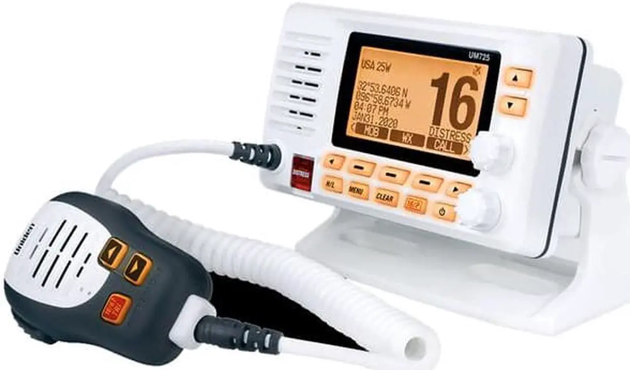 Alt view image 3 of 6 - Uniden UM725G White VHF