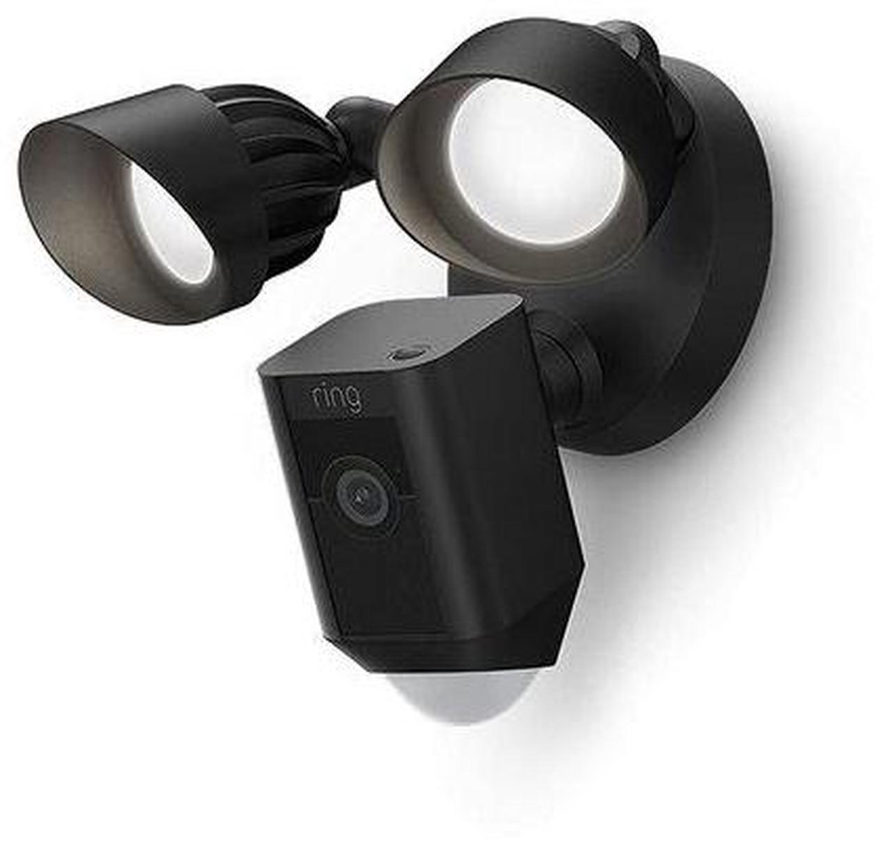 Alt view image 20 of 20 - RING Floodlight Cam Wired Plus Motion-Activated 1080p HD Black