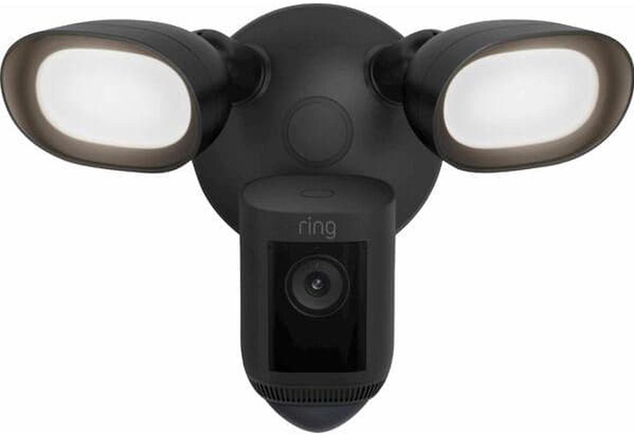 Alt view image 14 of 18 - Ring B08FCWQWDZ Floodlight Cam Wired Pro Surveillance Camera - 1080p - 1800 Lumens - LED - Outdoor - Wired - Night Vision - Amazon Alexa - Black