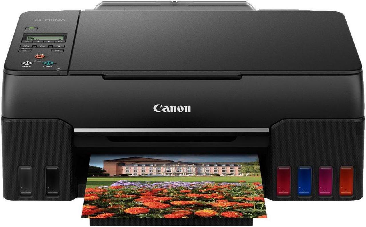 Alt view image 11 of 20 - Canon PIXMA G620 Wireless MegaTank Photo AIO Color Inkjet Printer #4620C002
