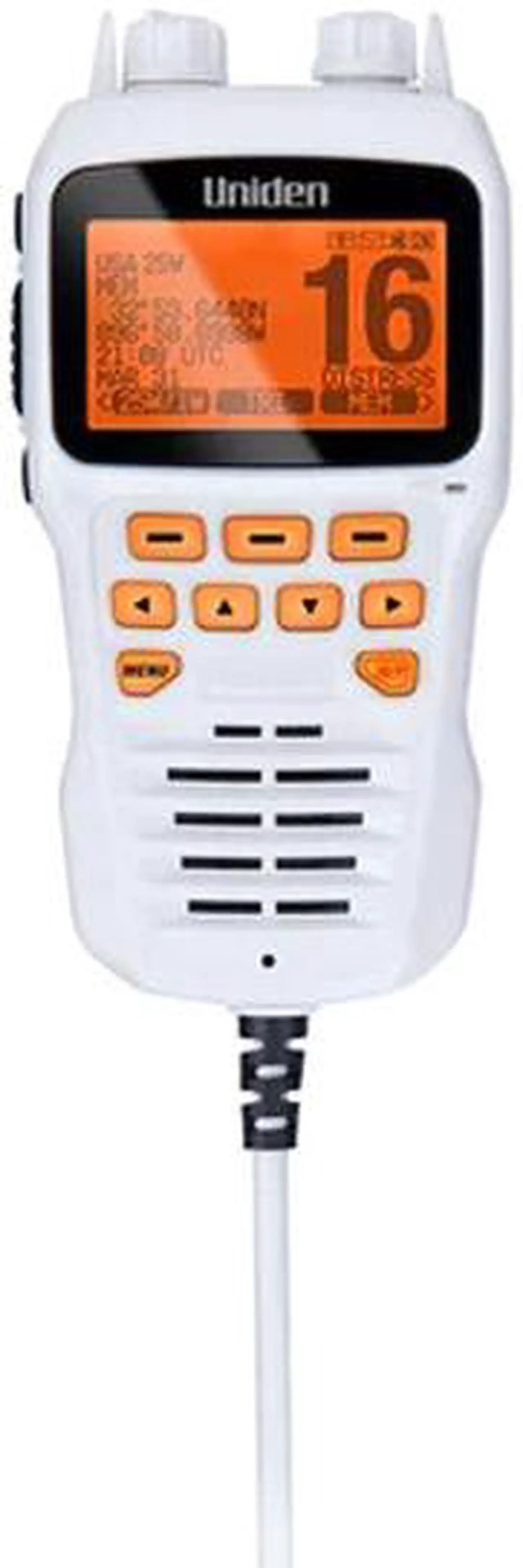 Alt view image 5 of 6 - Uniden Remote Mic f/UM725 VHF Radios - White