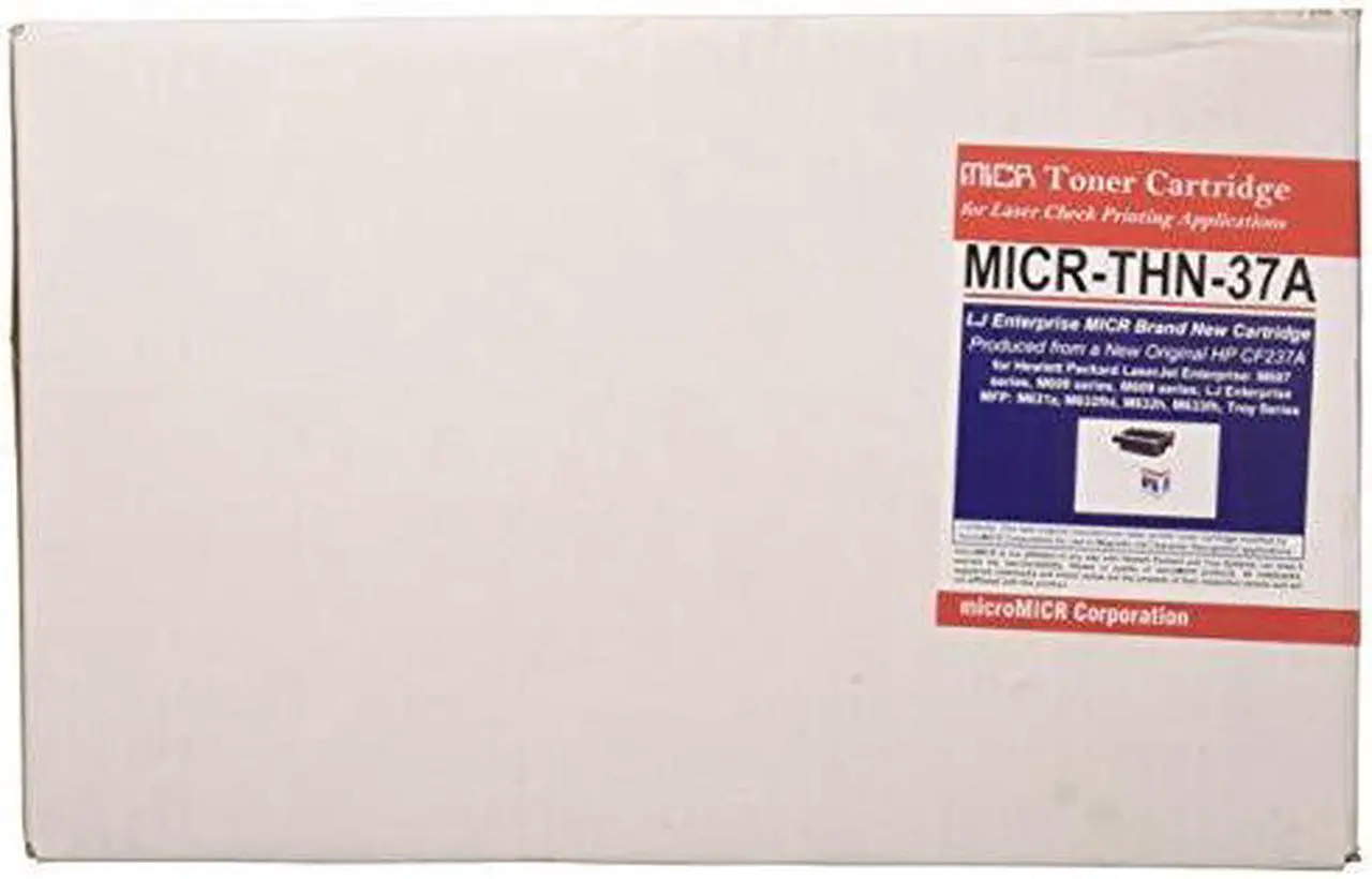 Alt view image 11 of 11 - Micromicr MICR Toner Cartridge - Alternative for HP (CF237A) - Black - Laser - Standard Yield - 11000 Pages - 1 Each