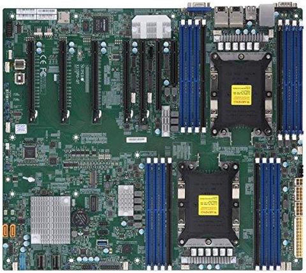 Alt view image 3 of 3 - SUPERMICRO X11DPG-QT - motherboard - Socket P - C621