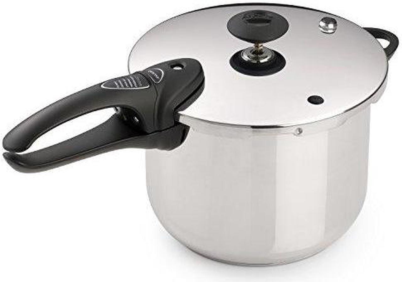 Alt view image 4 of 4 - Presto 01365 6-Quart Stainless Steel Pressure Cooker, Deluxe
