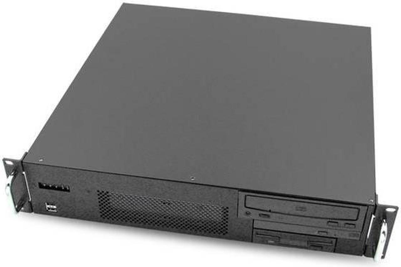 Alt view image 2 of 2 - AIC RMC-2A0-0-0-200-C No Power Supply 2U Rackmount Server Chassis (Black)