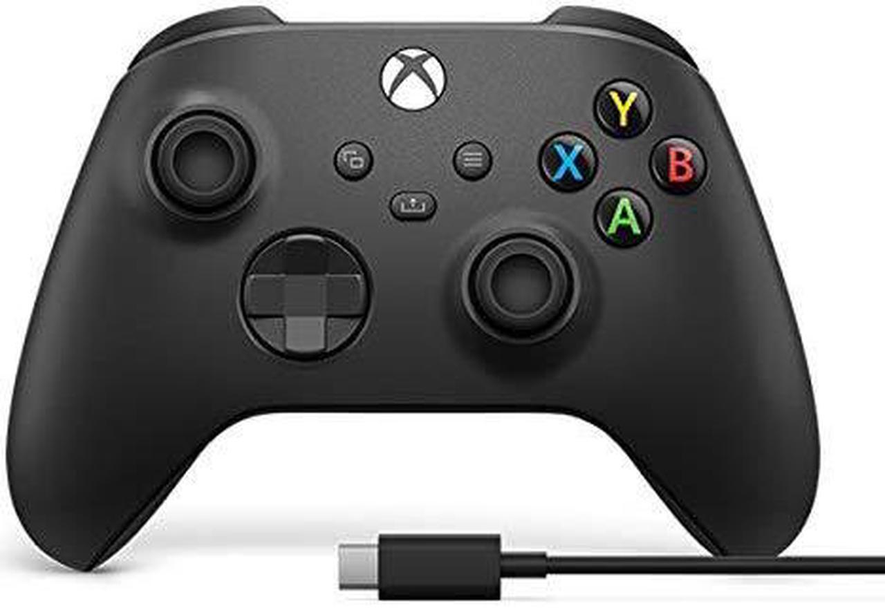 Alt view image 5 of 6 - Microsoft Xbox Wireless Controller + USB Type-C Cable Carbon Black (1V8-00001) 1V800001